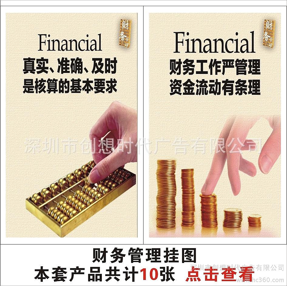 財務室掛圖深圳東莞企業(yè)文化管理掛圖現(xiàn)場管理標語