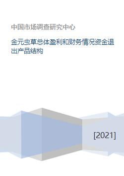 金元蟲草總體盈利和財(cái)務(wù)情況資金退出產(chǎn)品結(jié)構(gòu)